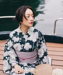 浴衣 「高山都さんコラボ」浴衣3点セット レディースの詳細画像3