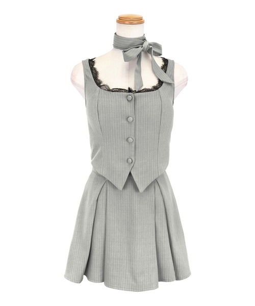 Tika（ティカ） ドレス キャバドレス セットアップ ミニ フレア