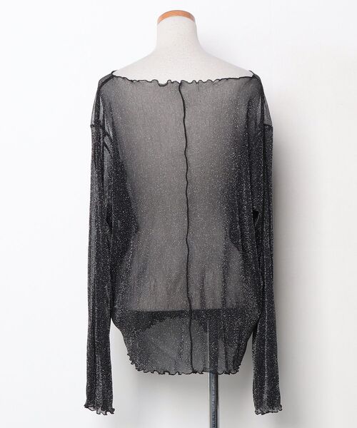 「Louiosy」 長袖カットソー X-LARGE ブラック レディース_画像2