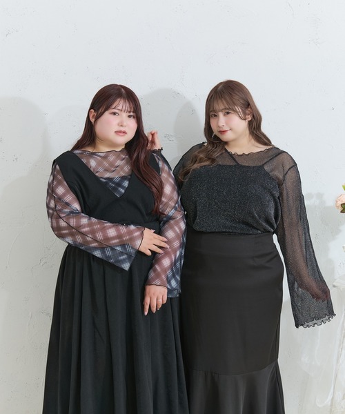 「Louiosy」 長袖カットソー X-LARGE ブラック レディース_画像3