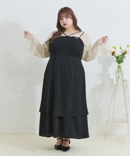 「Louiosy」 長袖カットソー X-LARGE ブラック レディース_画像6