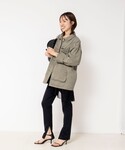 パンツ ウォッシャブル2WAYストレッチポンチ...の詳細画像2