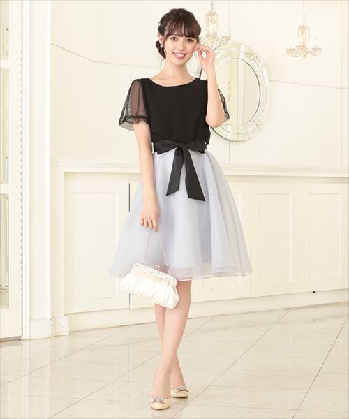 安い ドレス オーガンジーバイカラードレス 結婚式 二次会 お呼ばれワンピース Zozotown Paypayモール店 通販 Paypayモール 在庫あり 即納 Www Bynice Mu