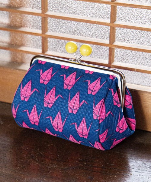 カヤ ポーチ 「カヤ」帆布レトロたわらがま口 レディース : ZOZOTOWN