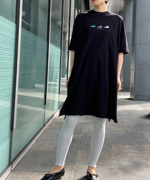 ワンピース Web限定 コンバース 天竺切替tシャツワンピース Zozotown Paypayモール店 通販 Paypayモール