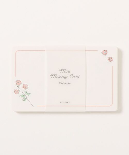 格安人気 文房具 お花ミニメッセージカード Materialworldblog Com