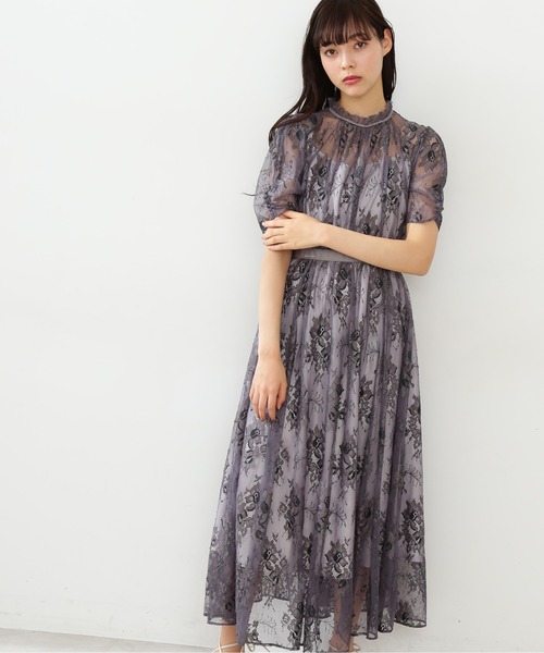 ワンピース バイカラーレースドレス Zozotown Paypayモール店 通販 Paypayモール