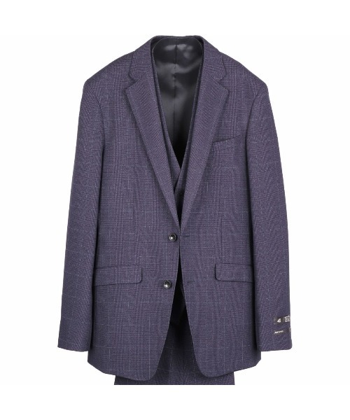【yukke】スーツセレクト 3ピースセットアップ （秋冬生地） SUIT SELECT セットアップ 「SLIM TAPERED_2」秋冬スリーピース