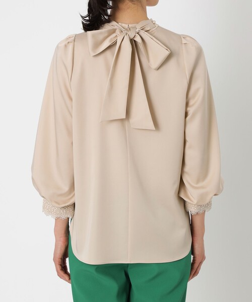 シャツ ブラウス テンセルサテンストレッチ ブラウス ブラウス テンセルサテンストレッチ TO BE CHIC，トゥー ビー