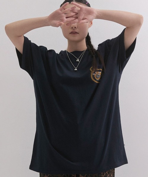 tシャツ 「UNISEX」ISTKUNST／BEAR＆SMILEY T　2275779 レディース メンズ UNISEX】ISTKUNST／BEAR&SMILEY T 2275779（Tシャツ/カットソー