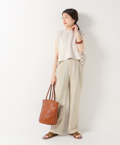IENA（イエナ） ニット シルクコットン ニットベスト : ZOZOTOWN Yahoo