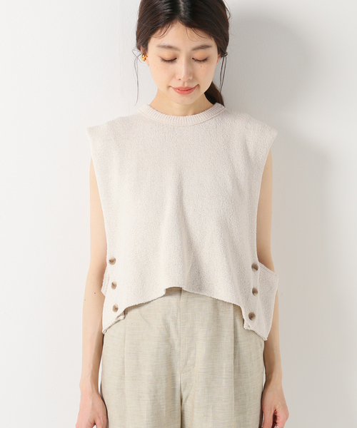 IENA（イエナ） ニット シルクコットン ニットベスト : ZOZOTOWN Yahoo