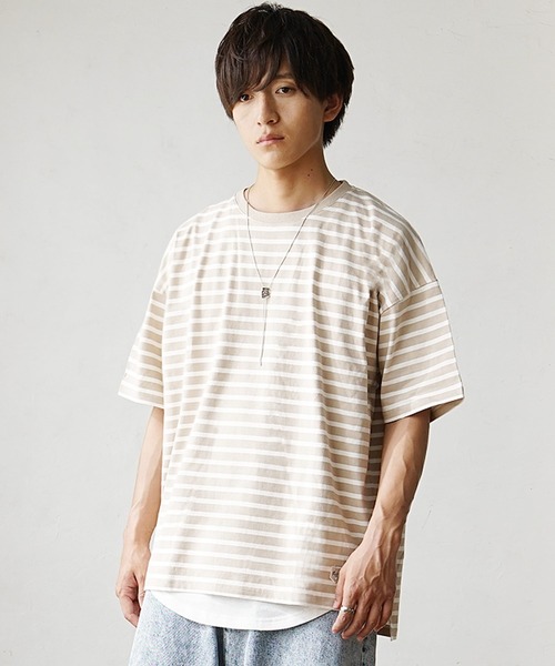 MinoriTY（マイノリティ） tシャツ 「MinoriTY」マルチボーダー