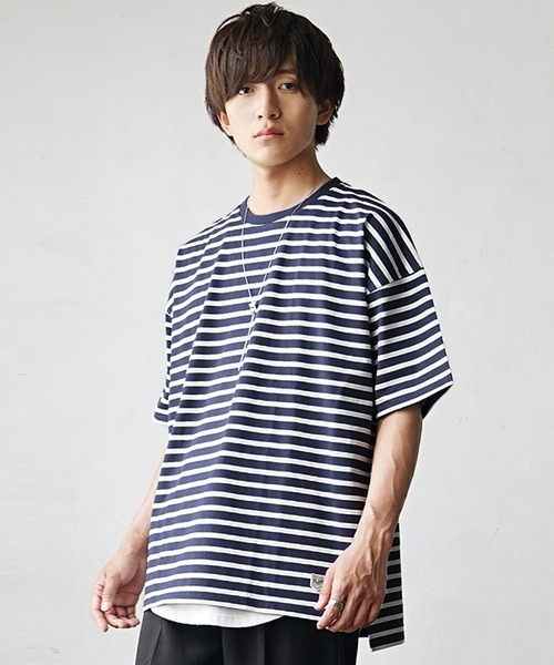 MinoriTY（マイノリティ） tシャツ 「MinoriTY」マルチボーダー