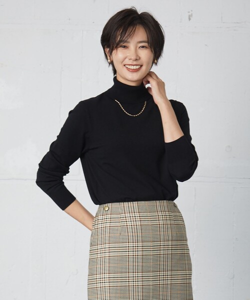 J.PRESS ニット セーター 「洗える」PRINCE タートルネック