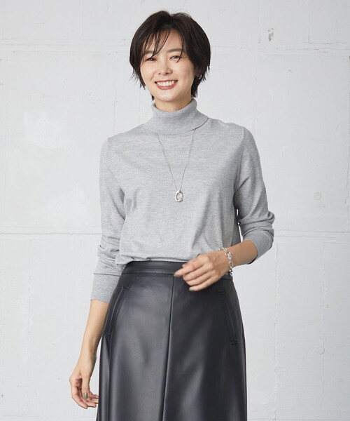 J.PRESS ニット セーター 「洗える」PRINCE タートルネック