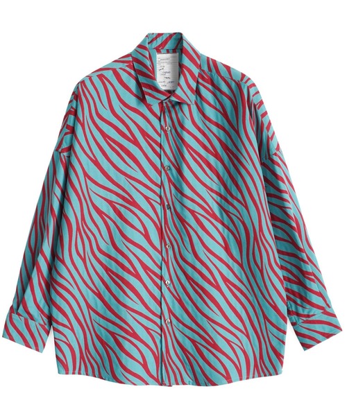 SHAREEF（シャリーフ） シャツ ブラウス ZEBRA JQ L/S SHIRTS