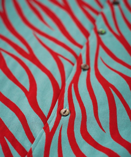 SHAREEF（シャリーフ） シャツ ブラウス ZEBRA JQ L/S SHIRTS