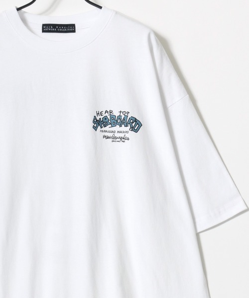 PALM クロスバック Tシャツ Mark Gonzales tシャツ MARK GONZALES ARTWORK COLLECTION