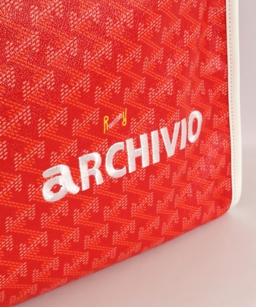 archivio（アルチビオ） ボストンバッグ レザレクションコラボ
