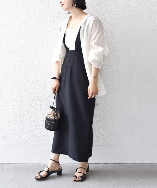 SHIPS.me スカート 「ZOZO限定」SHIPS.me: 2WAY ストレッチ