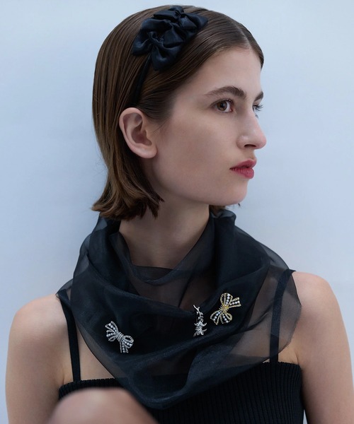【IRIS 47】bow brooch BO66 ゴールド　イリスフォーセブン IRIS47（イリスフォーセブン） ブローチ 「IRIS 47」bow brooch BO66