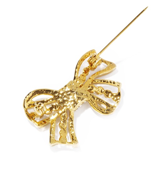 ブローチ 「IRIS 47」bow brooch BO66 レディース_7