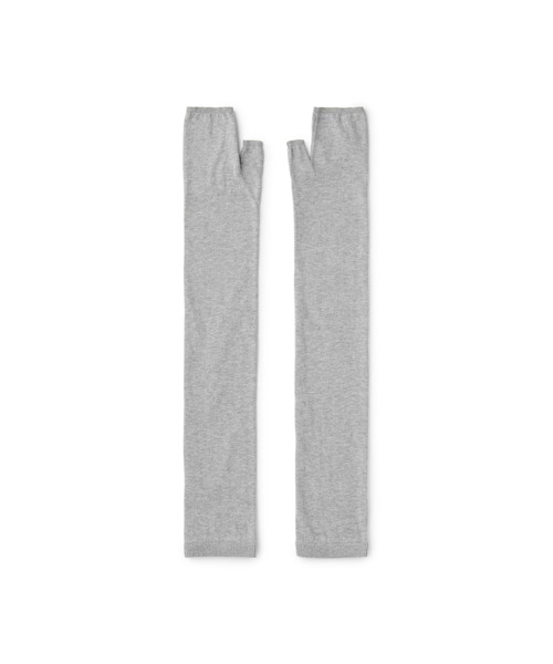 無印良品（MUJI） アームカバー UVカット 強撚コットン アームカバー