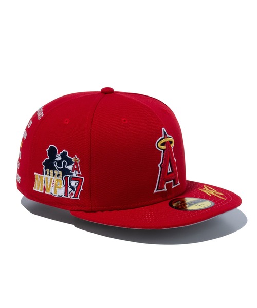 メンズ 帽子 キャップ ニューエラキャップ 大谷翔平MVP 記念コレクション 59FIFTY｜zozo｜02