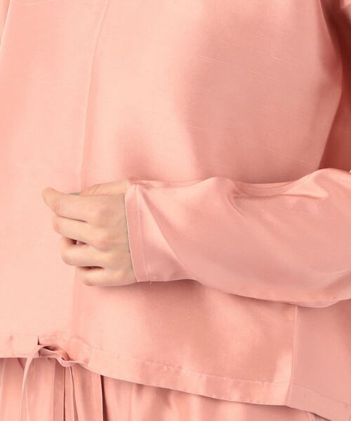 BY MALENE BIRGER ブラウス シャツ LANEE シルクロングスリーブプル 