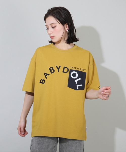 BABYDOLL tシャツ ナイロンポケット Tシャツ 9583A レディース 