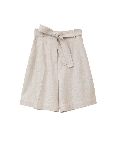 CLANE（クラネ） ハーフパンツ パンツ 短パン STITCH BELT HALF PANTS
