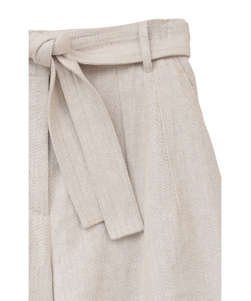 CLANE（クラネ） ハーフパンツ パンツ 短パン STITCH BELT HALF PANTS