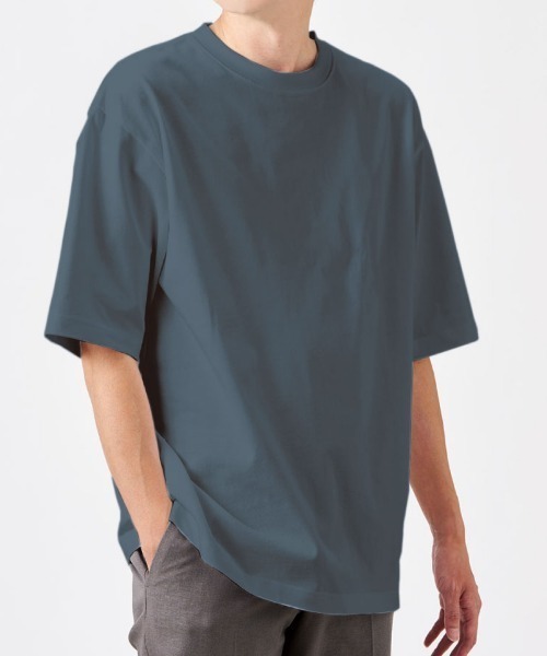 33℃ カットソー　Tシャツ　プルオーバー　黒　ブラック　ブラウン 1274-top.jpg