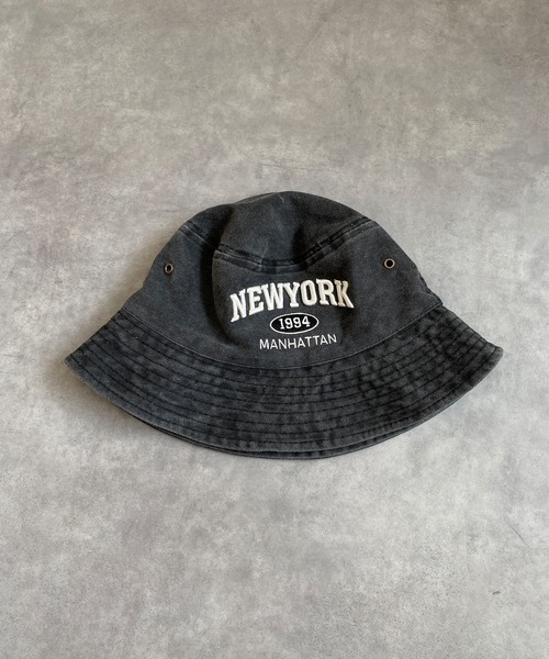 Off white 帽子　ブラック　バケットハット　刺繍 Off white 帽子ブラックバケットハット刺繍