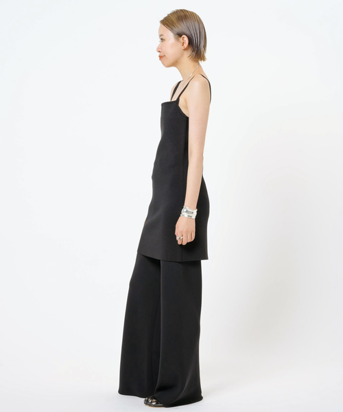 AP STUDIO スラックス パンツ エラスティックパンツ レディース