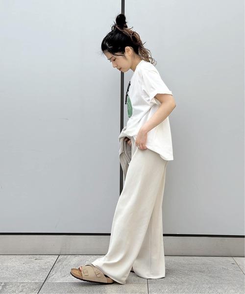 AP STUDIO スラックス パンツ エラスティックパンツ レディース