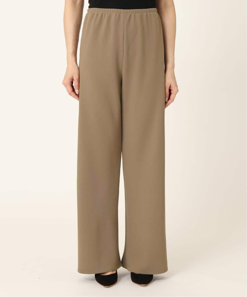 AP STUDIO スラックス パンツ エラスティックパンツ レディース