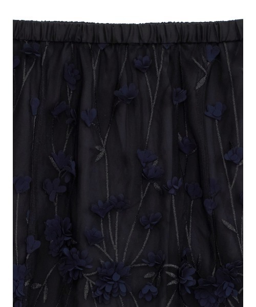 Ameri（アメリ） ロング スカート 3D FLOWER LAYERED SKIRT : ZOZOTOWN