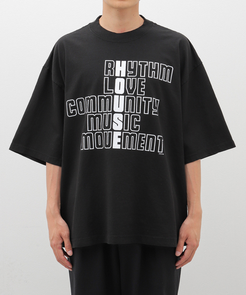 is-ness（イズネス） tシャツ 「ISNESS MUSIC / イズネスミュージック