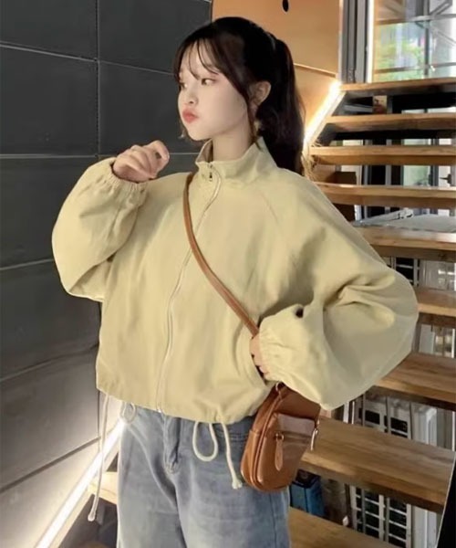 URGE：（アージコロン） ブルゾン アウター 「URGE：」ハイネック