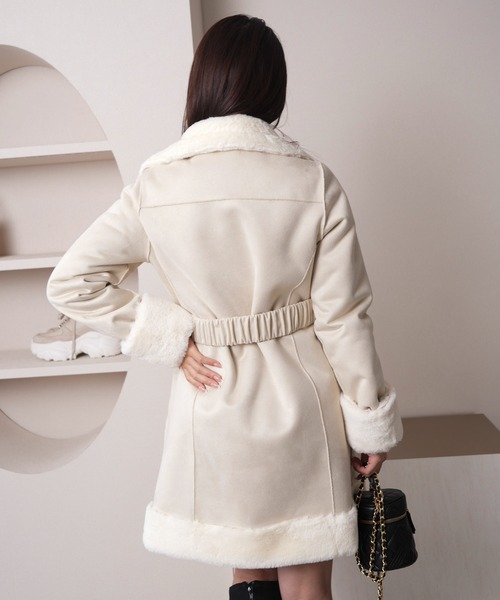 LIP SERVICE（リップサービス） ムートンコート ボアコート