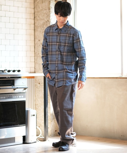 VOLCOM シャツ VOLCOM/ボルコム 長袖 フランネルシャツ チェック