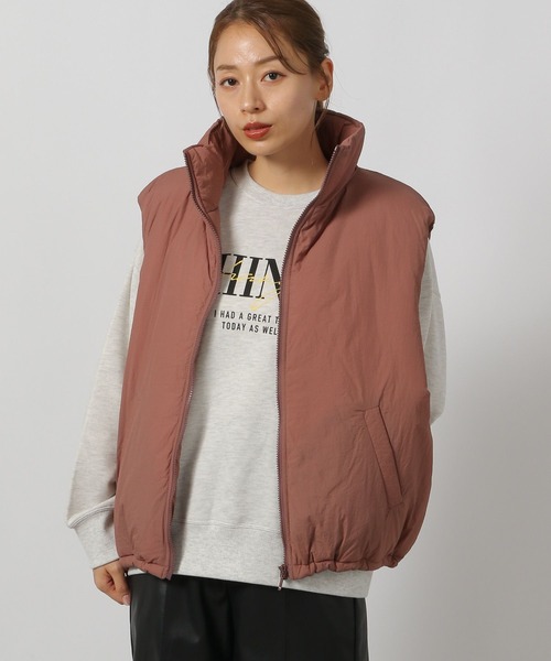 LAKOLE（ラコレ） ベスト ジレ 中綿ボリュームベスト / 135044