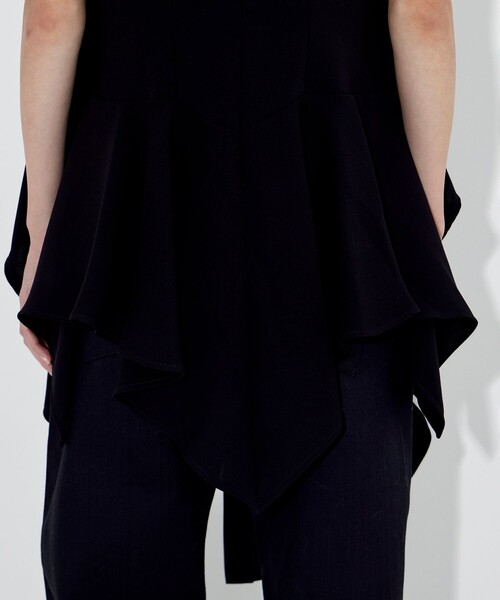 AKIKOAOKI LOLA-01ブラックシャツ 24ss AKIKOAOKI LOLA-01ブラックシャツ 24ss