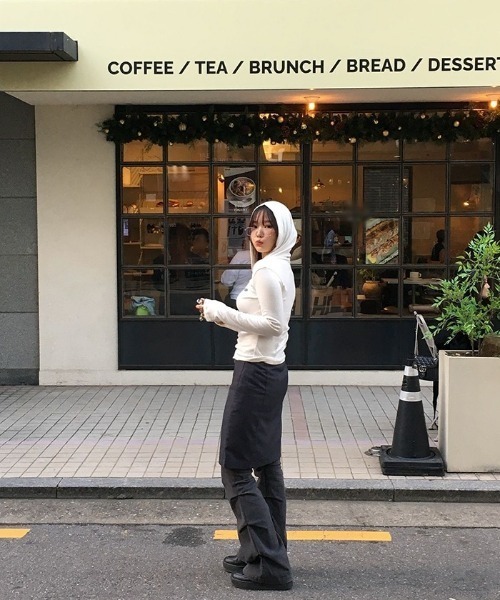 Miseki SEOUL パンツ Shirring bootscut pants レディース