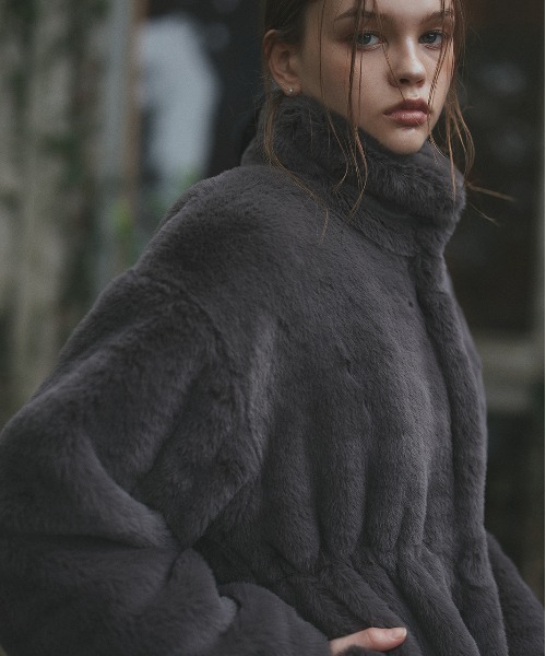 本人期　ANN DEMEULEMEESTER ファーコート 本人期 ANN DEMEULEMEESTER ファーコート 【公式通販】