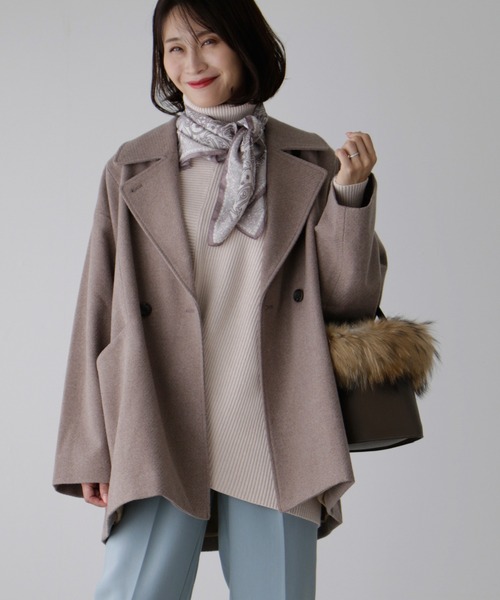 Ehre style（エーレスタイル） ピーコート pコート ちょうどいい丈感