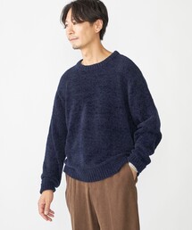 セーター ニット SHIPS:「手洗い可能」メランジ モール クルーネック ニット メンズ｜ZOZOTOWN Yahoo!店