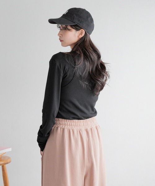 LOWRYS FARM（ローリーズファーム） tシャツ タンクレイヤードプル